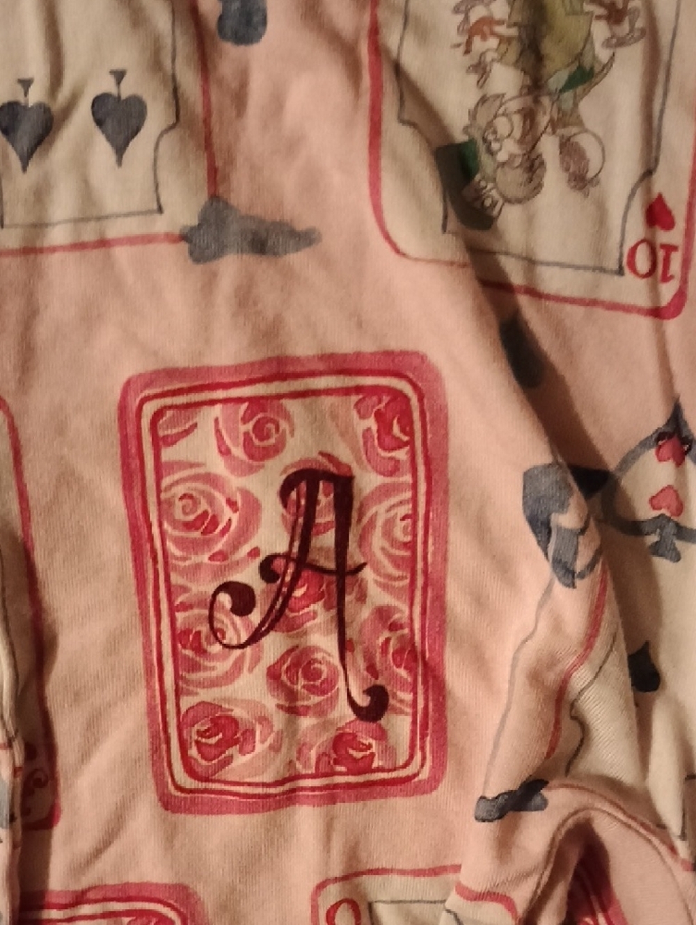 Posh Peanut Footed One-Piece Alice In Wonderland - Picture 7 of 12